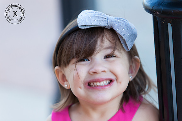 Portrait of Huge Smile on Little Girl
