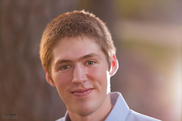 Houston Senior Boy Portrait with Creative Lighting