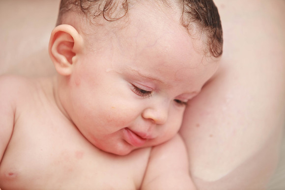 Baby Bathtub Portrait