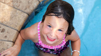 Little Girl in Pool