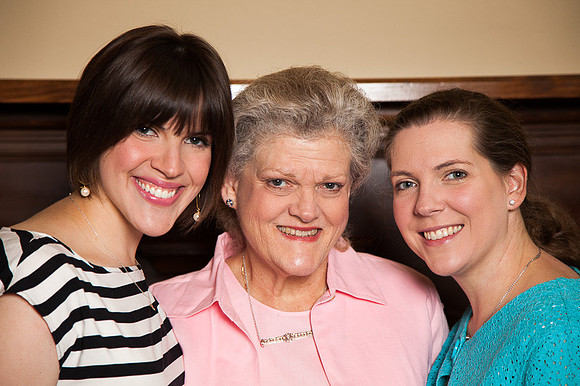 Portrait of Mother and Daughters