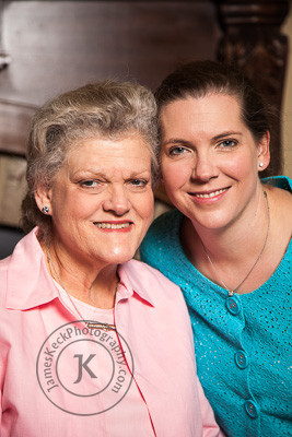 Portrait of Mother and Daughter