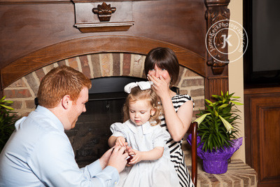 Surprise Engagement Portrait