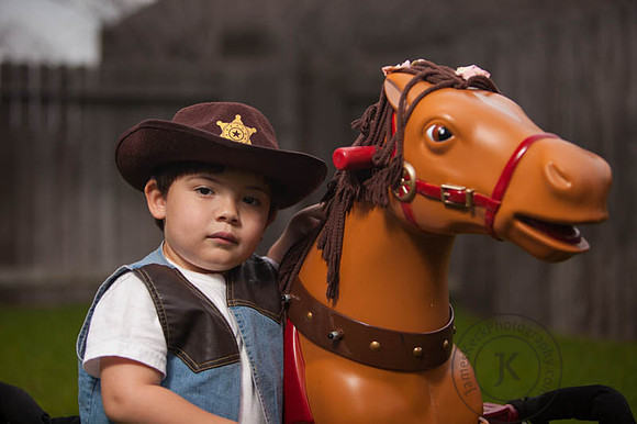 Cowboy Children Portrait