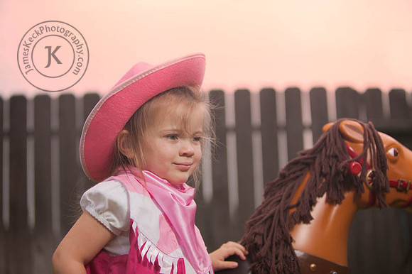 Children Cowgirl Portrait