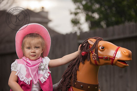 Cowgirl and Her Horse