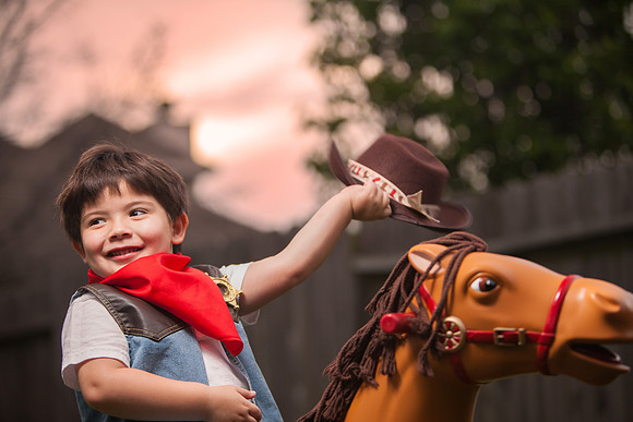 Little Cowboy Portrait