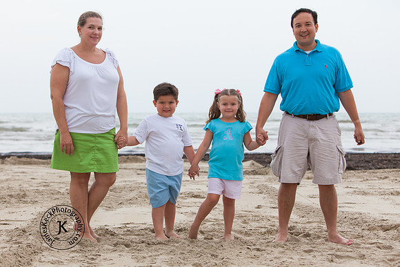 Family Portrait on the Beach