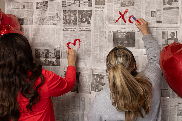 Newspaper Graffiti
