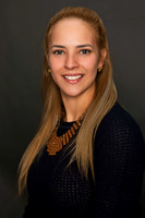 Professional Engineer LinkedIn Headshot - woman with long hair and black sweater