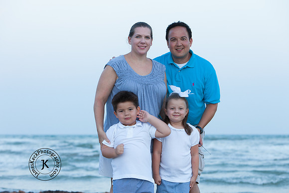 Family Portrait on the Beach