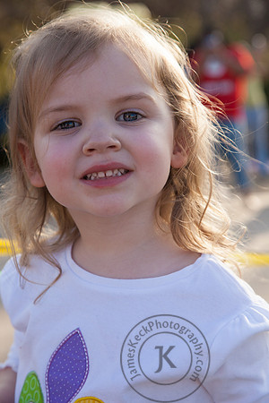 Amelia at Mardi Gras Parade