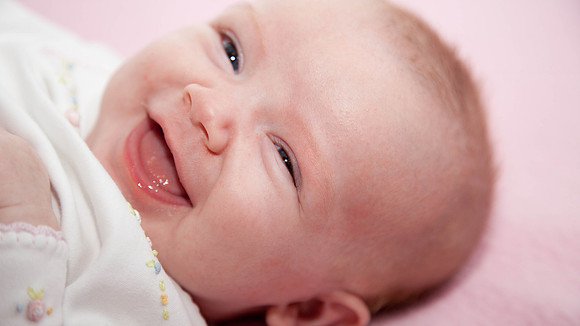 Big Smile on Baby Girl