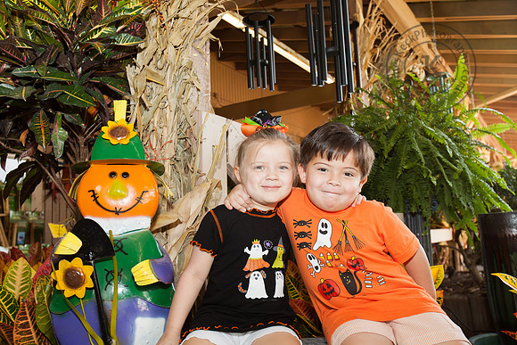 Brother Hugging Sister at Cournelius Nursery