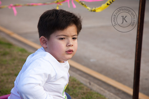 William at Mardi Gras Parade